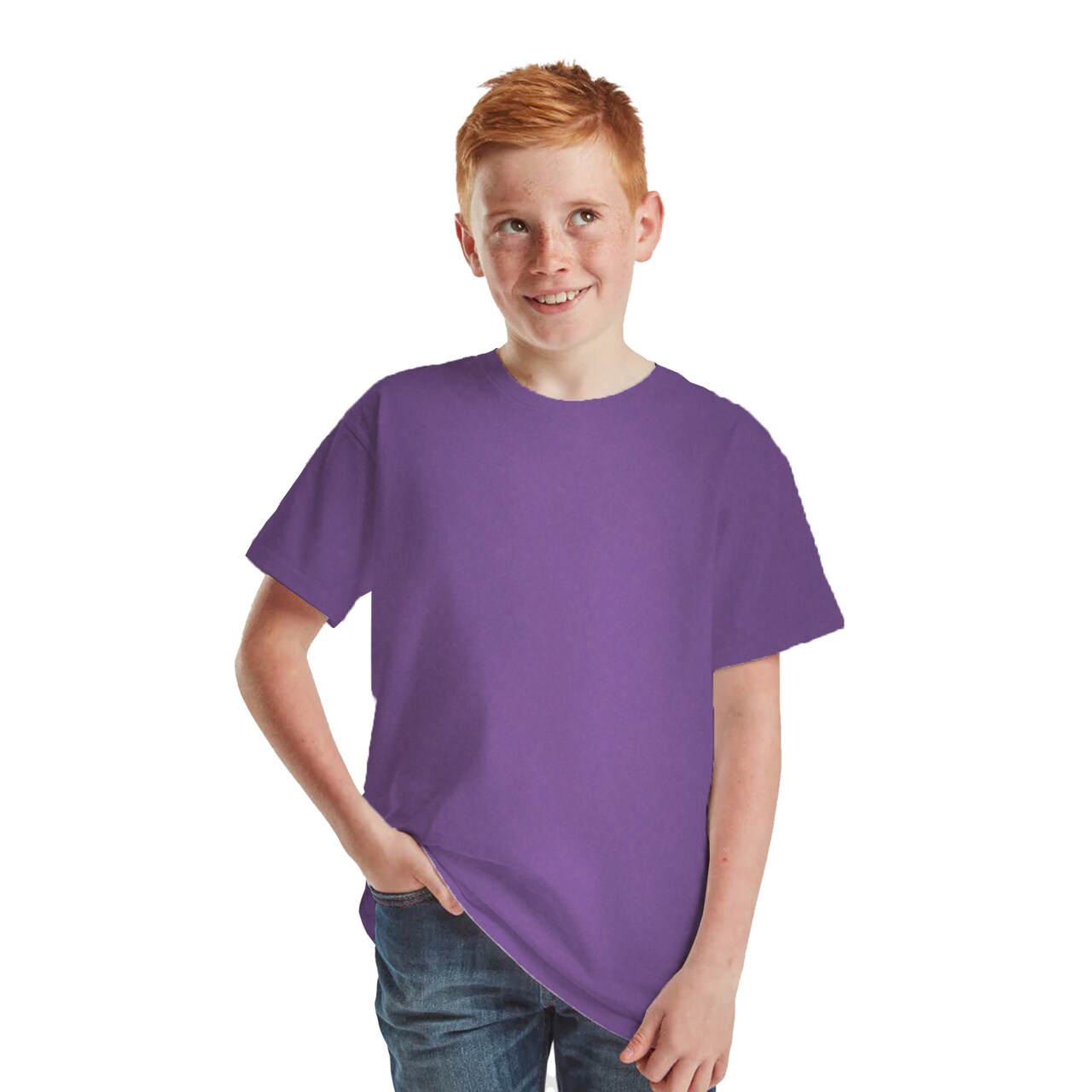 BELLA + CANVAS High Quality Youth Jersey Tee with Sustainable Airlume Cotton and Modern Retail Fit